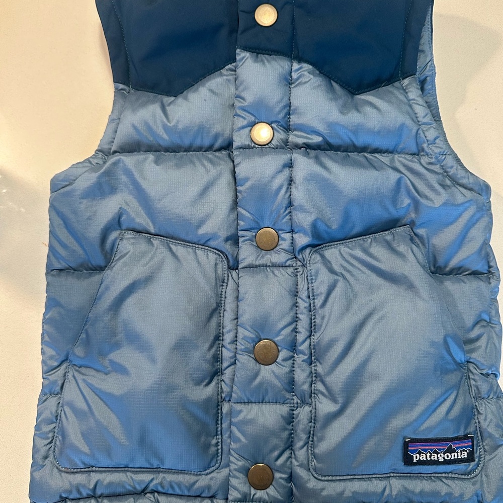 Kids Patagonia Puffer Vest 3T - Picture 7 of 8